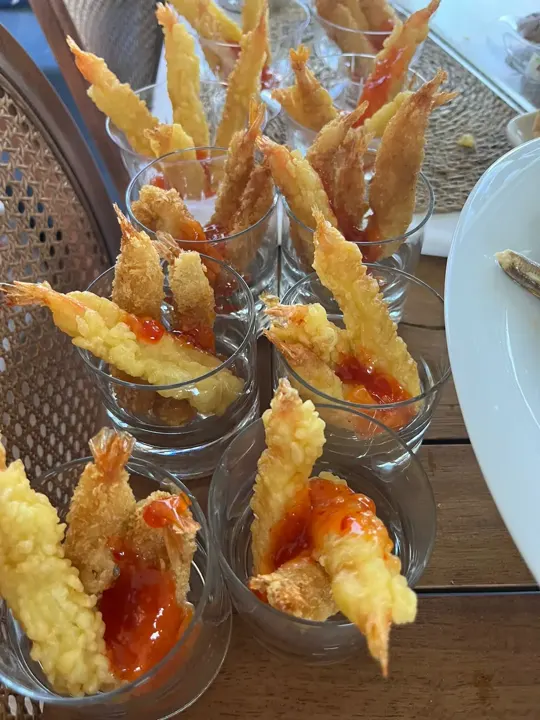 Yatta tempura karides kanepeler